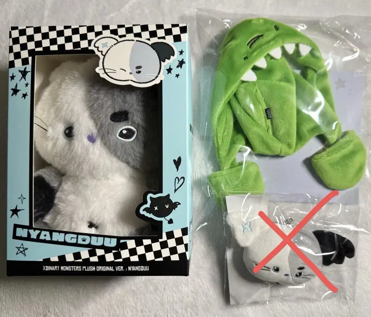 アイドル Xdinary Heroes PLUSH ORIGINAL NYANGDUU Xdinary Heroes - Xdinary Monsters PLUSH ORIGINAL Ver